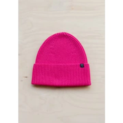 Tbco Cashmere & Merino Beanie In Hot Pink