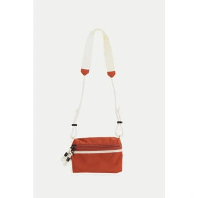 Taikan Clay Ripstop Sacoche Small Bag In Red