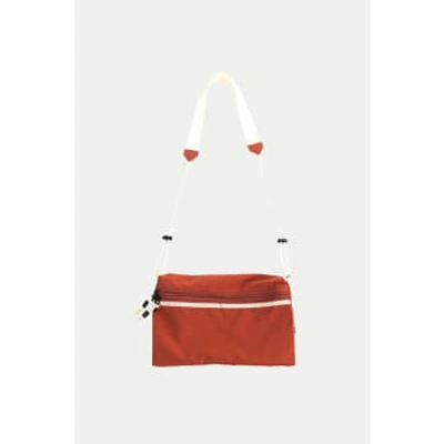 Taikan Clay Ripstop Sacoche Large Bag In Red