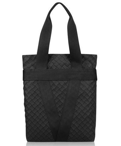 Bottega Veneta Intrecciato Large Tote Bag In Black