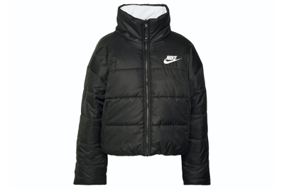Pre-owned Nike Sportswear Women's Therma-fit Repel Jacket Black/white