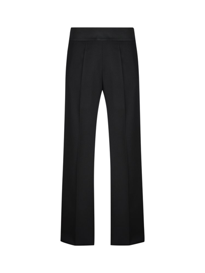 Valentino Straight-leg Trousers In Blue