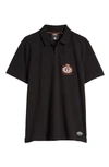 Hugo Boss X Nfl Bears Cotton Polo In Charcoal