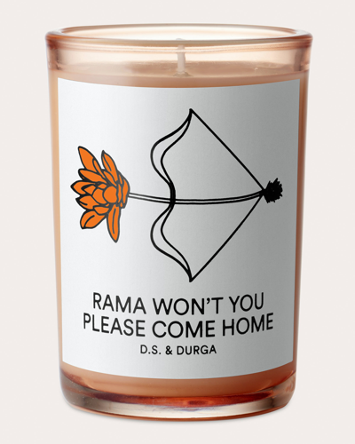 D.s. & Durga D. S. & Durga Rama Won't You Please Come Home Candle 7oz In Brown