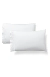 RALPH LAUREN ELOISE SET OF 2 EMBROIDERED 624 THREAD COUNT ORGANIC COTTON PILLOWCASES