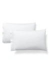 RALPH LAUREN RALPH LAUREN ELOISE SET OF 2 EMBROIDERED 624 THREAD COUNT ORGANIC COTTON PILLOWCASES