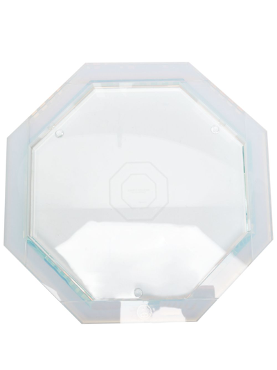 REFLECTIONS COPENHAGEN WHITE CHELSEA CRYSTAL TRAY