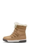 THE NORTH FACE SIERRA LUXE WATERPROOF BOOT WITH FAUX SHEARLING TRIM