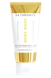 54 Thrones Moisturizing Butter Cream Body Wash - Non-stripping With Shea Butter, Ceramides And Niacinamide 8.4