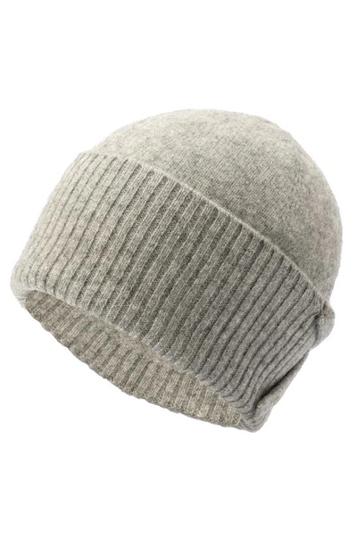 Kate Spade Women's Bow Ribbed-cuff Knit Beanie In Heather Grey