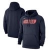 Nike Men's  Navy Washington Mystics Rebel Edition Club Fleece Pullover Hoodie In Navy