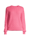 VINEYARD VINES WOMEN'S CASHMERE CABLE-KNIT SWEATER