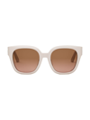 Dior Women's 30montaigne S10f 54mm Square Sunglasses In Pink/brown Gradient