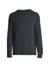 VINCE MEN'S BOILED CASHMERE THERMAL CREWNECK SWEATER