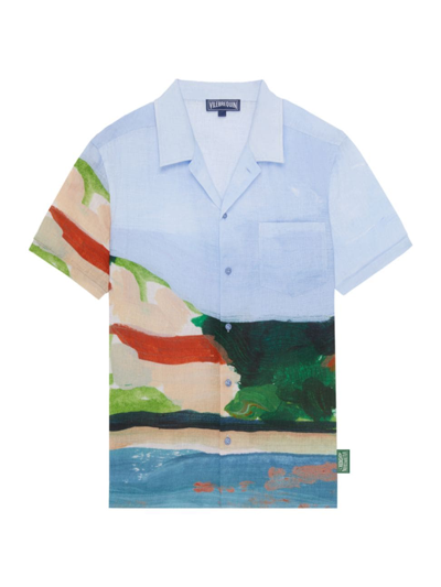 Vilebrequin X Highsnobiety Linen 360 Landscape Charli Shirt