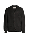 HONOR THE GIFT MEN'S STAMPED PATCH CARDIGAN