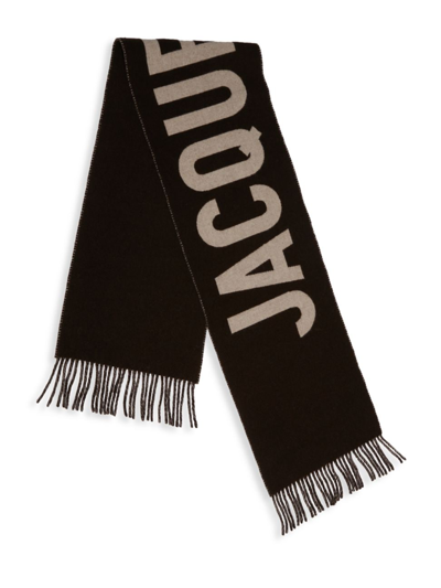 Jacquemus Men's Le Chouchou L'echarpe In Multi Brown