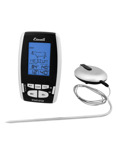 Escali Wireless Thermometer And Timer In Metallic