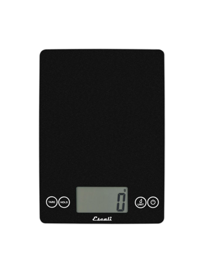 Escali Arti Glass Digital Scale In Black Obsidian