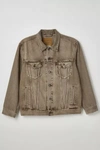 Levi's Relaxed Fit Denim Trucker Jacket In Brown