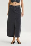 Abrand Jeans Abrand 99 Denim Low Maxi Skirt In Chloe