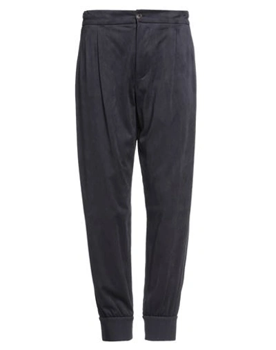 Giorgio Armani Man Pants Midnight Blue Size 34 Polyester, Elastane