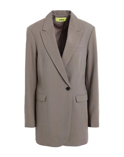 Jjxx By Jack & Jones Woman Blazer Khaki Size S Recycled Polyester, Viscose, Elastane In Beige