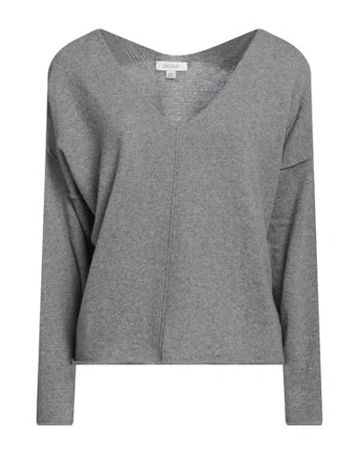 Crossley Woman Sweater Grey Size S Wool, Cashmere