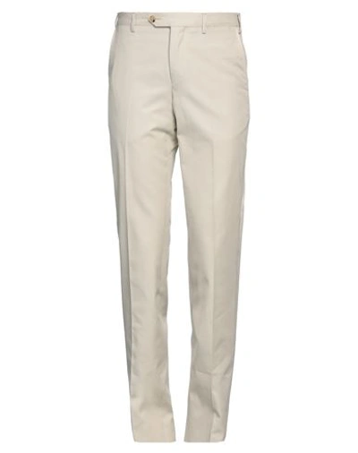 Pal Zileri Man Pants Beige Size 42 Cotton