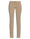 Jacob Cohёn Woman Pants Camel Size 26 Cotton, Elastane In Beige