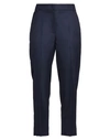 I Blues Woman Pants Midnight Blue Size 2 Polyester, Viscose, Elastane