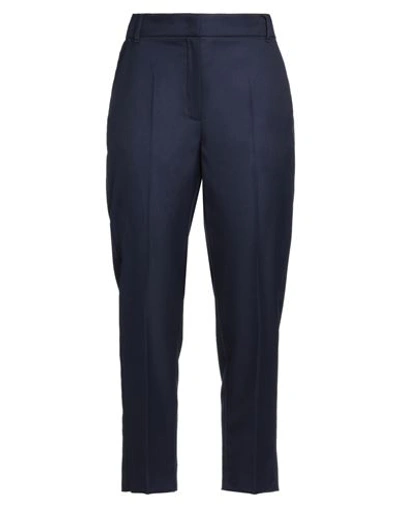 Iblues I Blues Woman Pants Midnight Blue Size 2 Polyester, Viscose, Elastane In Blue