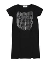 GAELLE PARIS GAËLLE PARIS TODDLER GIRL T-SHIRT BLACK SIZE 4 COTTON, ELASTANE