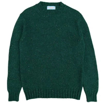 Fresh Bruce Crew Neck Wool Jumper Green