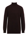 Heritage Man Turtleneck Garnet Size 44 Alpaca Wool, Polyamide, Wool In Red