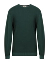 Heritage Man Sweater Green Size 48 Virgin Wool