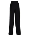 Valentino Garavani Pink Pp Collection Woman Pants Black Size 8 Virgin Wool, Silk