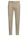 Cellar Door Man Pants Beige Size 36 Cotton, Elastane