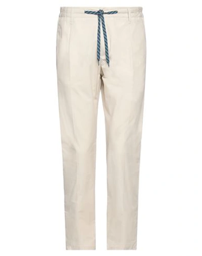 Daniele Alessandrini Homme Man Pants Beige Size 30 Cotton