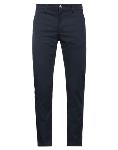 Daniele Alessandrini Homme Man Pants Midnight Blue Size 38 Cotton, Elastane