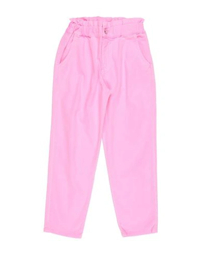 Gaelle Paris Babies' Gaëlle Paris Toddler Girl Pants Pink Size 6 Cotton, Elastane
