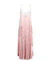 Isabelle Blanche Paris Woman Long Dress Light Pink Size M Viscose