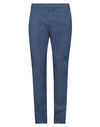 Dondup Man Pants Blue Size 31 Cotton, Polyamide, Elastane