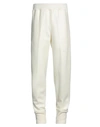 Jil Sander Man Pants Cream Size 34 Wool In White