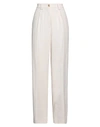 Essentiel Antwerp Woman Pants Cream Size 2 Cotton In White