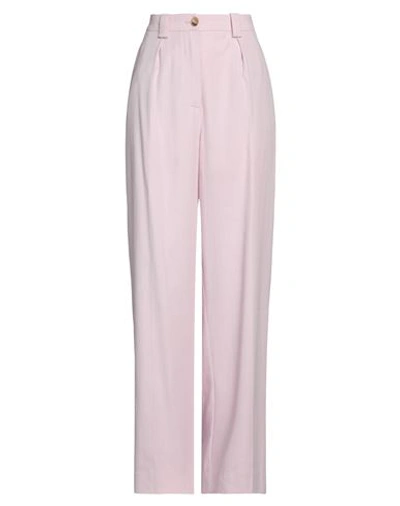 Essentiel Antwerp Woman Pants Pink Size 4 Cotton In Pink