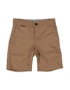 Tommy Hilfiger Babies'  Toddler Boy Shorts & Bermuda Shorts Sand Size 5 Cotton, Elastane In Beige