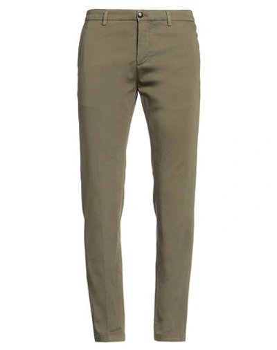 Department 5 Man Pants Military Green Size 32 Cotton, Elastane