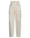 Isabel Marant Woman Pants Beige Size 6 Cotton, Hemp