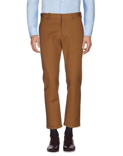 Marni Man Pants Brown Size 40 Virgin Wool